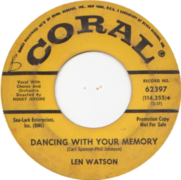 Len Watson – Tennessee Waltz