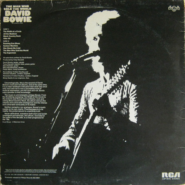 David Bowie – The Man Who Sold The World