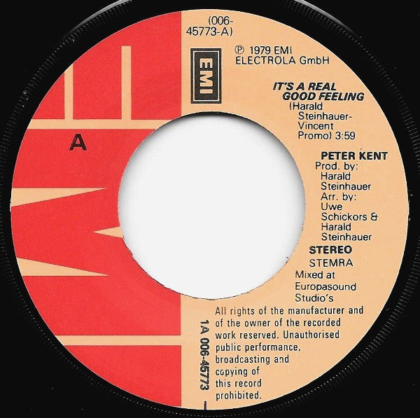 Peter Kent – It's A Real Good Feeling