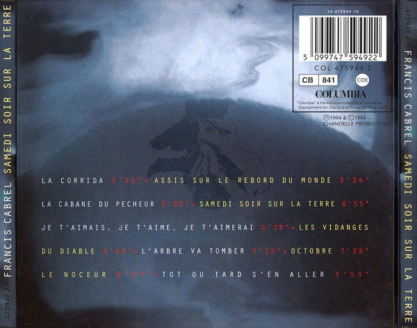 Francis Cabrel – Samedi Soir Sur La Terre