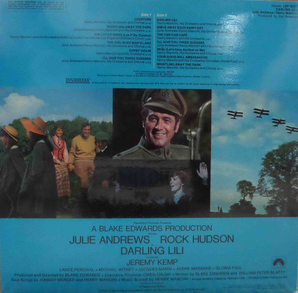 Julie Andrews / Henry Mancini – Perform Music From The Film Score Darling Lili