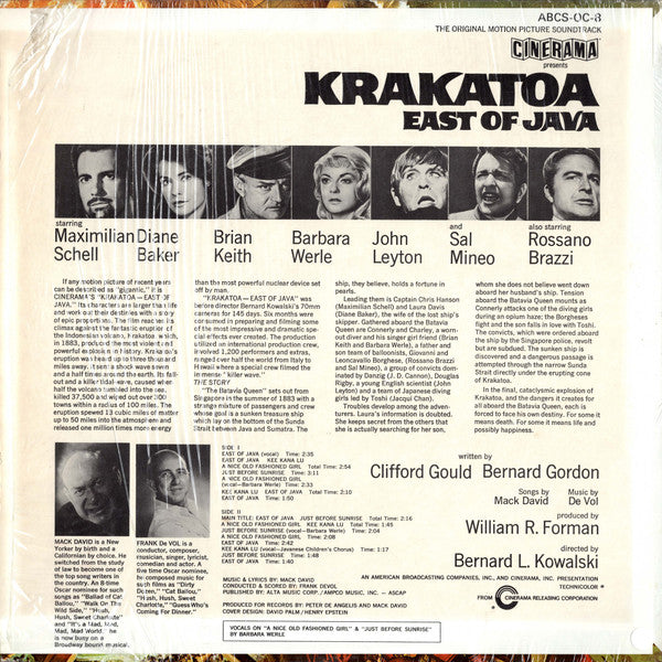 Frank De Vol – Krakatoa, East Of Java (Music From The Original Sound Track)