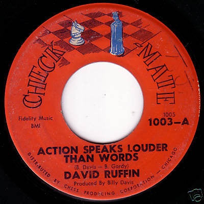 David Ruffin – Action Speaks Louder Than Words