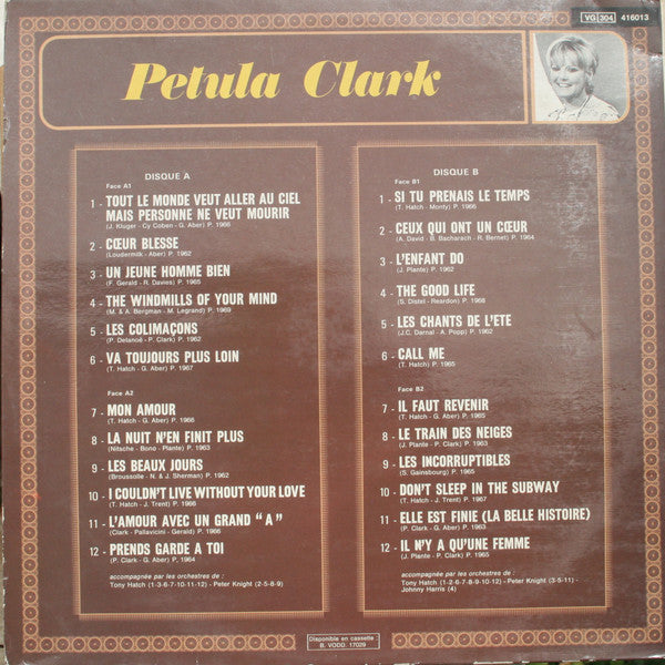 Petula Clark – Le Double Disque D'or De Petula Clark