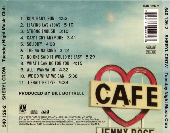 Sheryl Crow – Tuesday Night Music Club