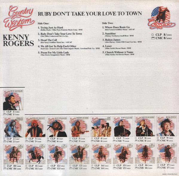 Kenny Rogers – Ruby Don't Take Your Love To Town