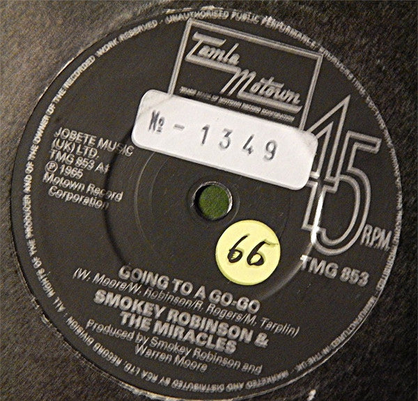 The Miracles – Going To A Go-Go