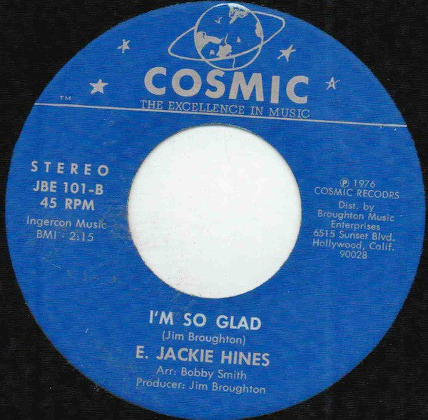 E. Jackie Hines – I'm Not The Fool