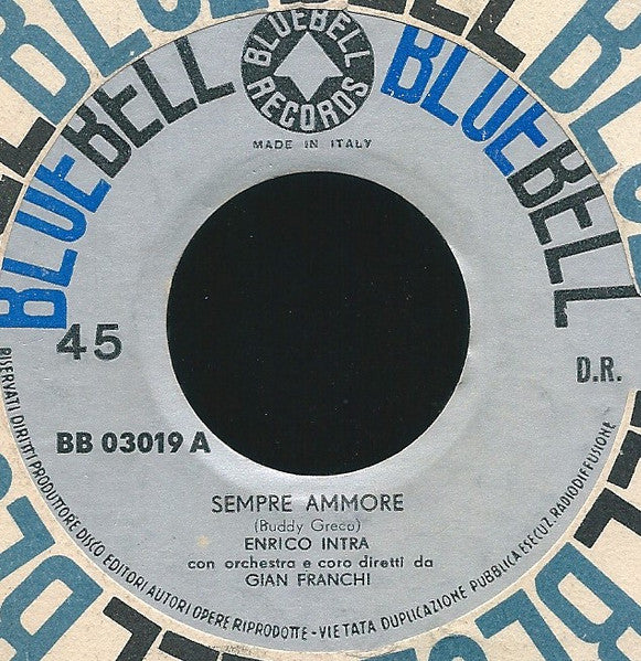 Enrico Intra – Sempre Ammore / Gioco