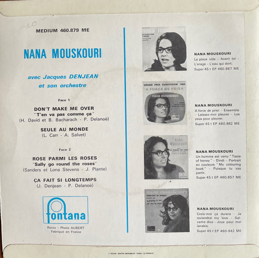 Nana Mouskouri – Seule Au Monde
