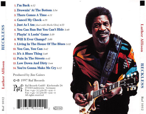 Luther Allison – Reckless