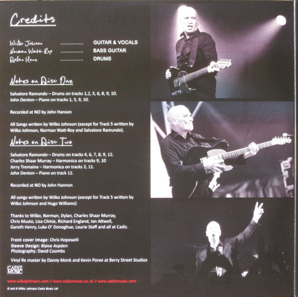 Wilko Johnson – The Best Of Wilko Johnson - Dylan Howe - Norman Watt-Roy