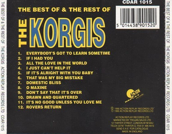 The Korgis – The Best Of & The Rest Of