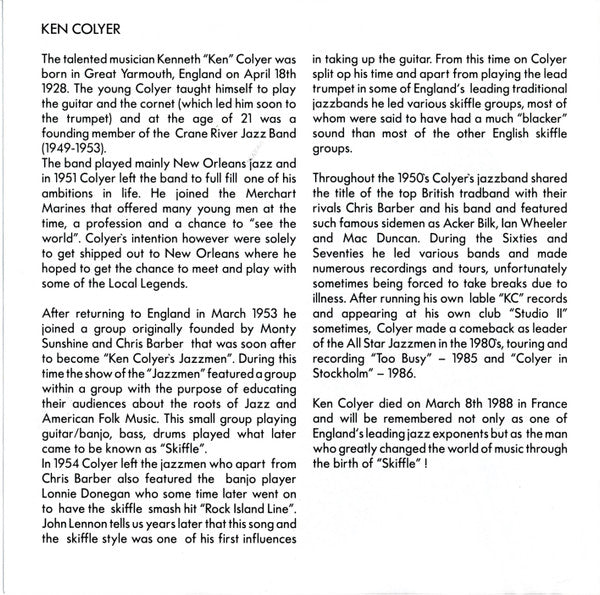 Ken Colyer – Hot Time In The Old Town