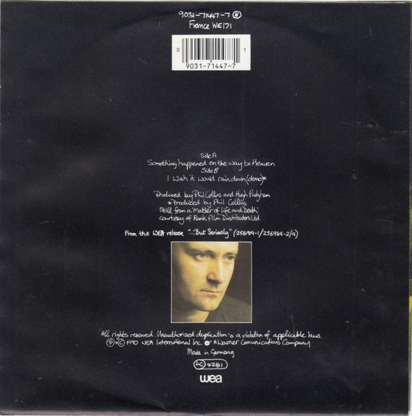Phil Collins – Something Happened On The Way To Heaven