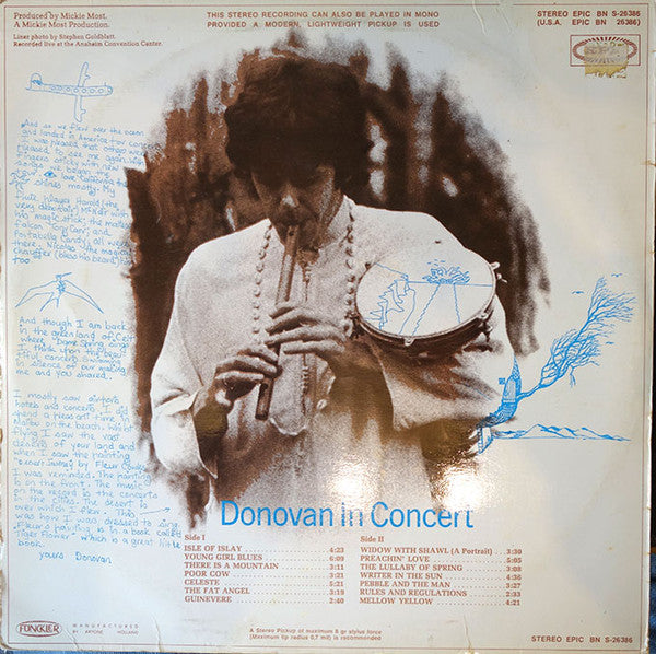 Donovan – Donovan In Concert