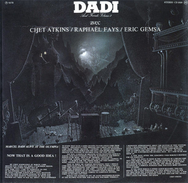 Marcel Dadi Avec Chet Atkins, Raphaël Fays, Eric Gemsa – Marcel Dadi And Friends Volume 2 - Olympia 77