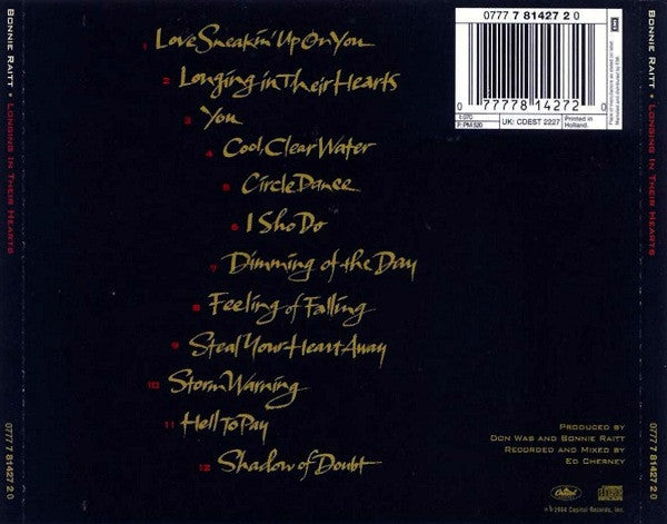 Bonnie Raitt – Longing In Their Hearts
