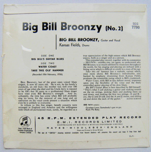 Big Bill Broonzy – Big Bill's Guitar Blues