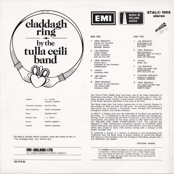 Tulla Ceili Band – Claddagh Ring