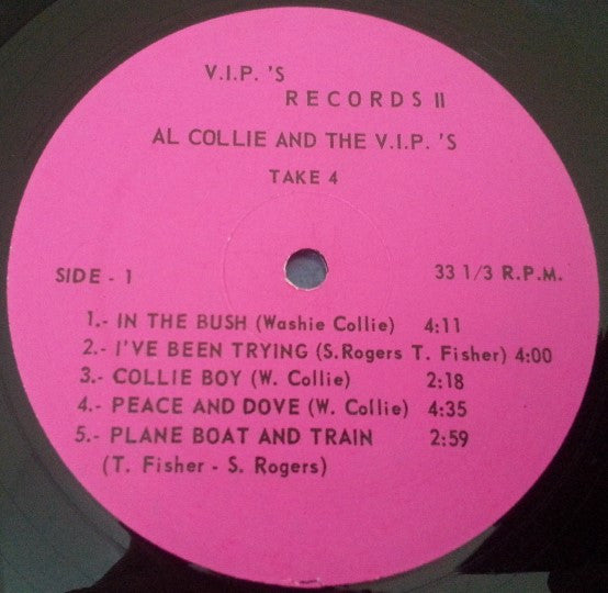 Al Collie And The VIPs – Take 4 ( Shipwreck Beach )