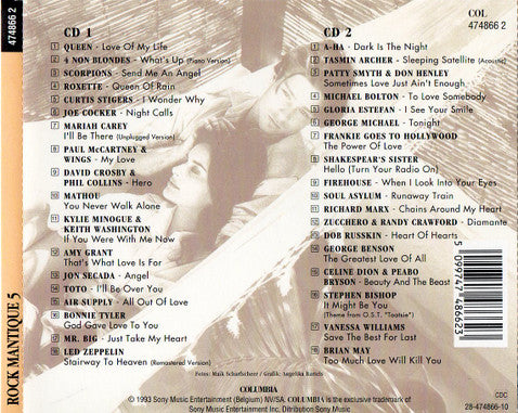 Various – Rock'mantique 5