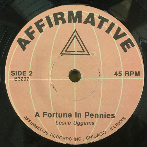 Bobby (Guitar) Bennett / Leslie Uggams – Alone With My Tears / A Fortune In Pennies
