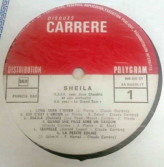 Sheila (5) – Long Sera L'hiver