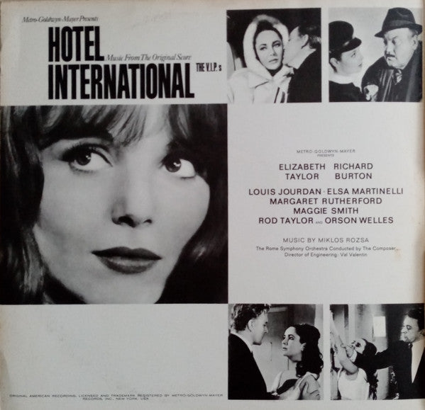 Miklós Rózsa – Hotel International (The V.I.P.s) - (Music From The Original Score)