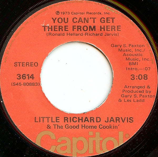 Richard Jarvis & The Good Home Cookin' – Heritage Part I