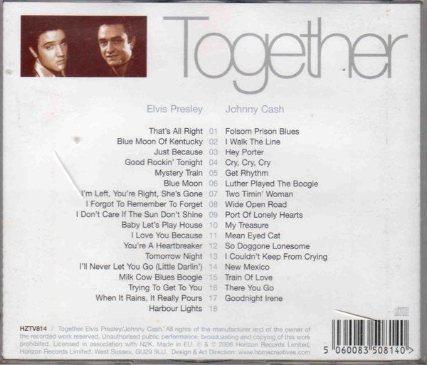 Elvis Presley And Johnny Cash – Together - Elvis Presley | Johnny Cash
