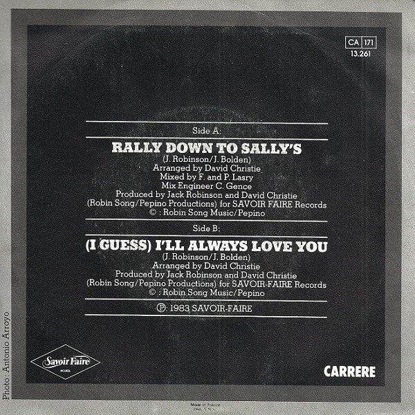 David Christie – Rally Down To Sally's