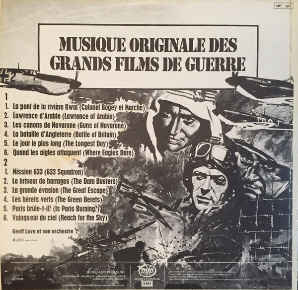 Geoff Love & His Orchestra – Musique Originale Des Grands Films De Guerre