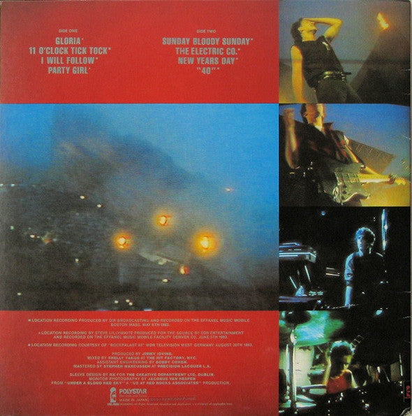 U2 – Live "Under A Blood Red Sky"