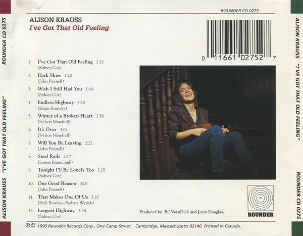 Alison Krauss – I've Got That Old Feeling