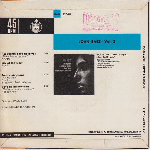 Joan Baez – Vol.2