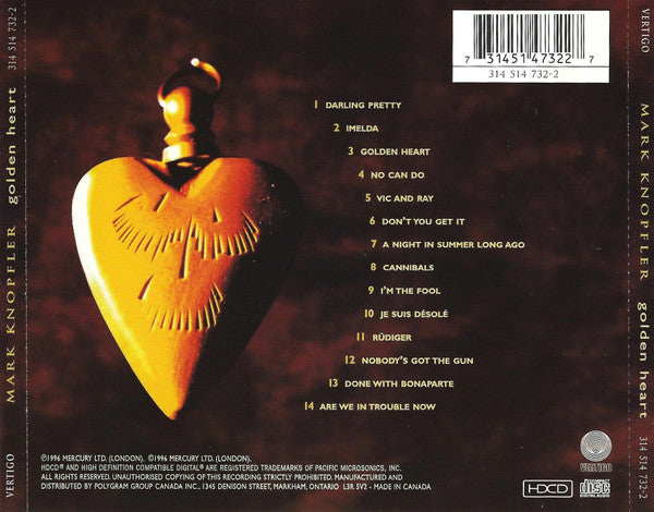 Mark Knopfler – Golden Heart
