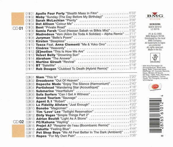 Various – Mosquito Bar 4: Chill Out Sessions
