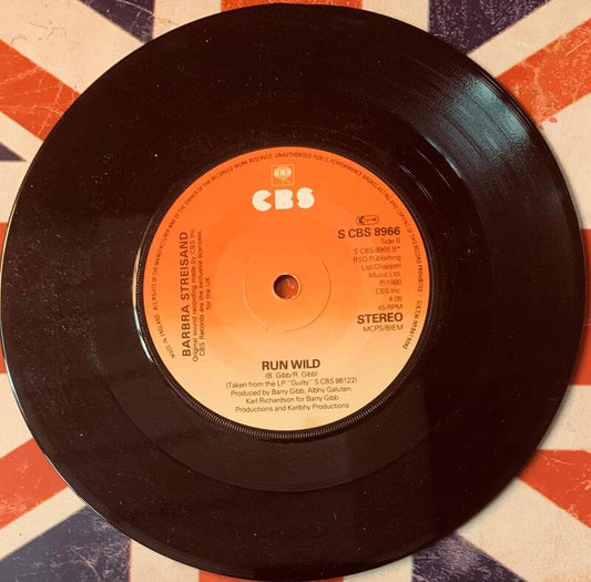 🇺🇸 BARBRA STREISAND – Woman In Love 7" Vinyl 1980 CBS UK FIRST PRESS Excellent (EX) THE COLLECTOR