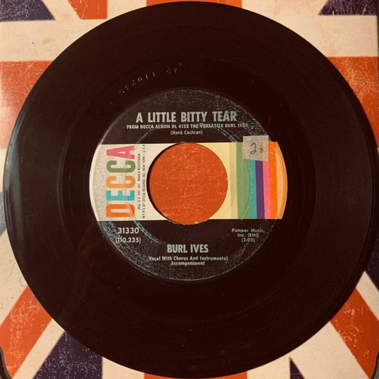 🇺🇸 BURL IVES – Shanghied 7" Vinyl 1961 Decca US FIRST PRESS Excellent (EX) THE COLLECTOR