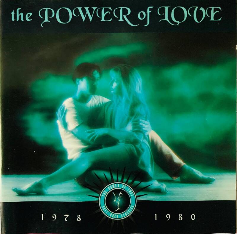 The power of love 1978-1980 cd by the black sorrows features a couple embracing under green lighting on the cover