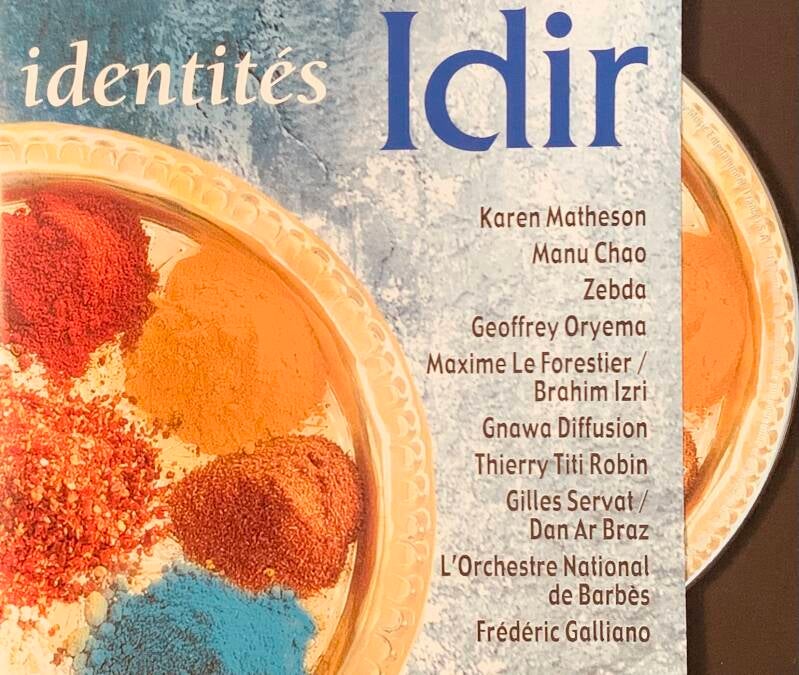 CD Idir – Identités Album culte de musiques du monde, 1999