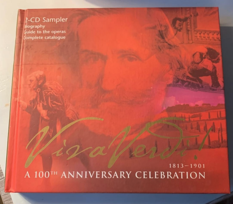 Комплект из 2 CD под названием "Viva Verdi! A 100th Anniversary Celebration"