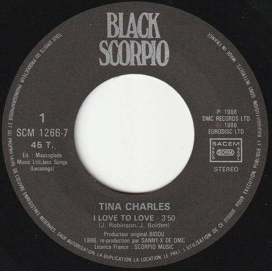 Tina Charles – I Love To Love