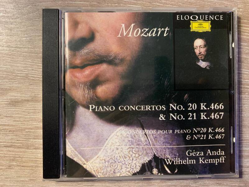 CD Моцарт: Концерты для фортепиано с оркестром № 20 K.466 и № 21 K.467