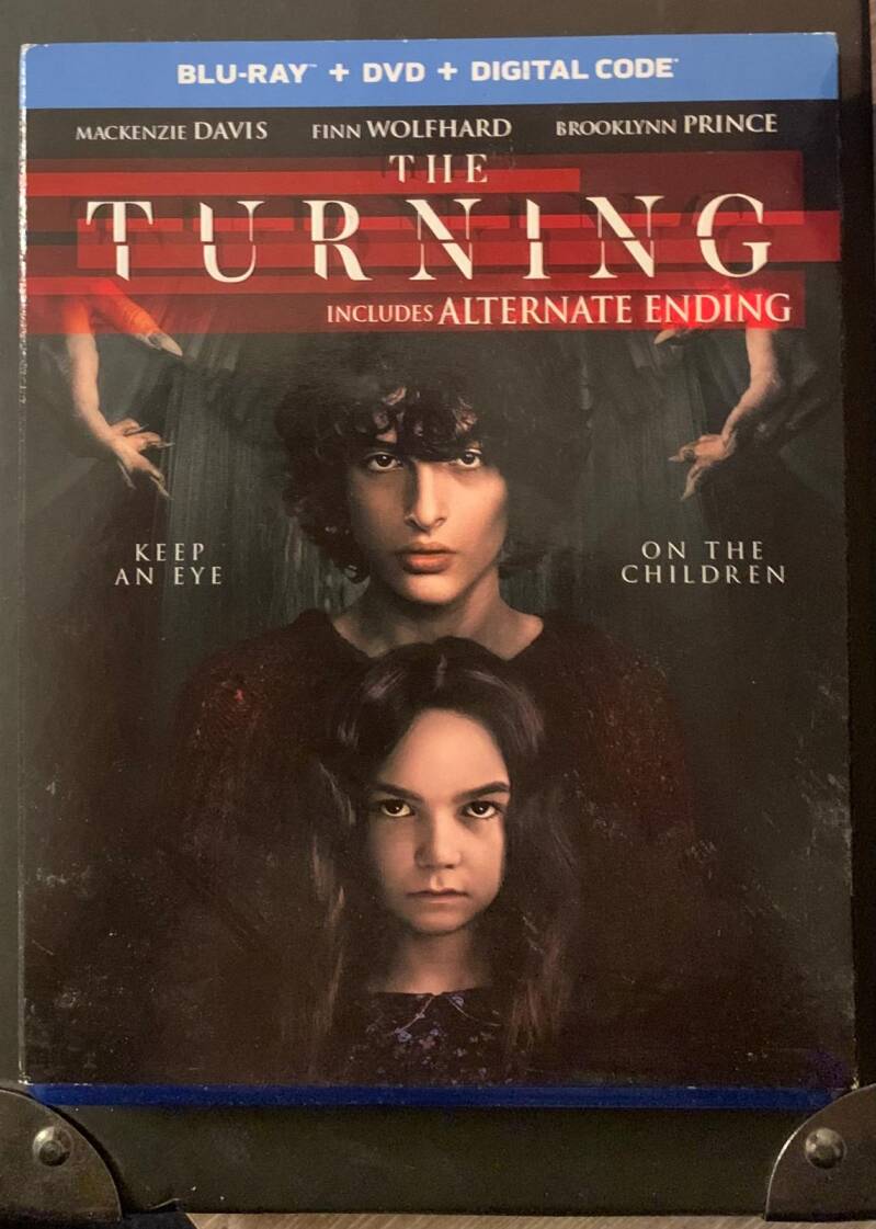 The Turning، صدر عام 2020، بصيغة BLU-RAY