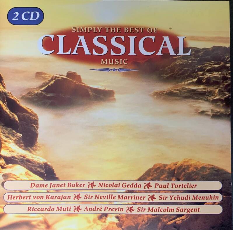 2 компакт-диска под названием "Simply the Best of Classical Music"