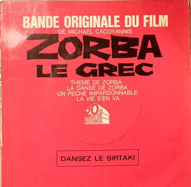 Mikis Theodorakis – Zorba The Greek (Original Motion Picture Soundtrack) — Vg+ / Vg
