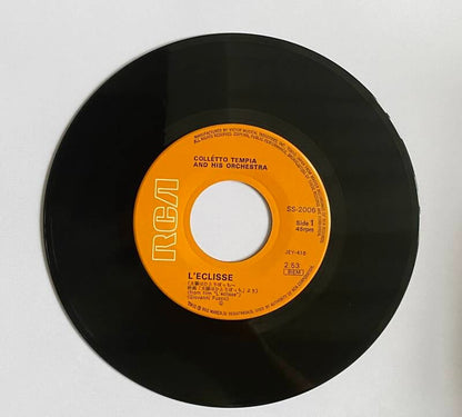 Collétto Tempia and his Orchestra / Silvery  Strings L'éclisse /Plein Soleil — NM / Vg+