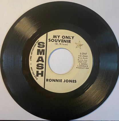 Ronnie Jones Satisfy My Soul/ My Only Souvenir — Vg+